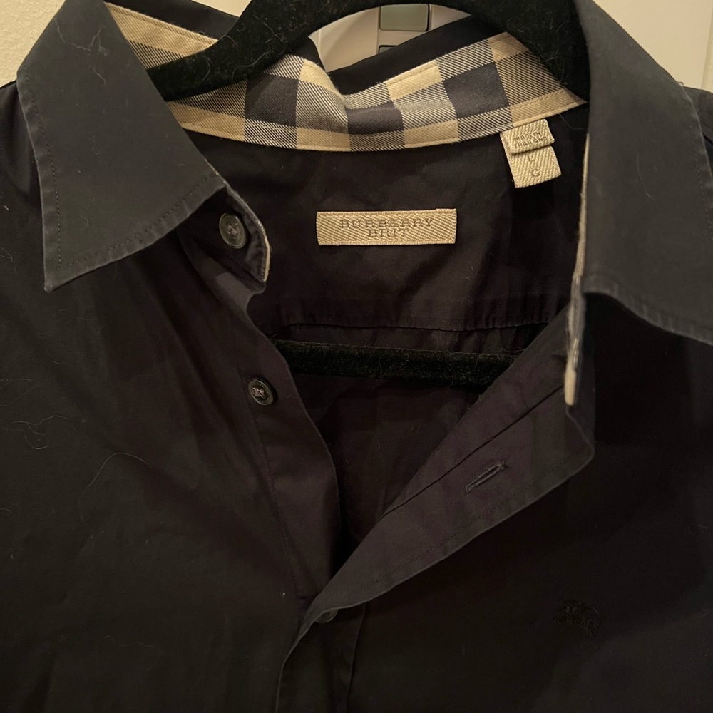 Burberry Brit Mens Button Down Dress Shirt